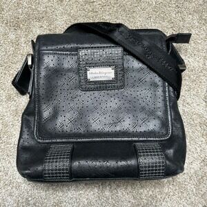 Salvatore Ferragamo Leather Mens Crossbody